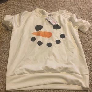 Snowman Jane lularoe shirt